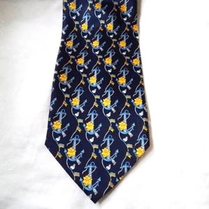 Laurant Benon (Paris) 100% silk tie